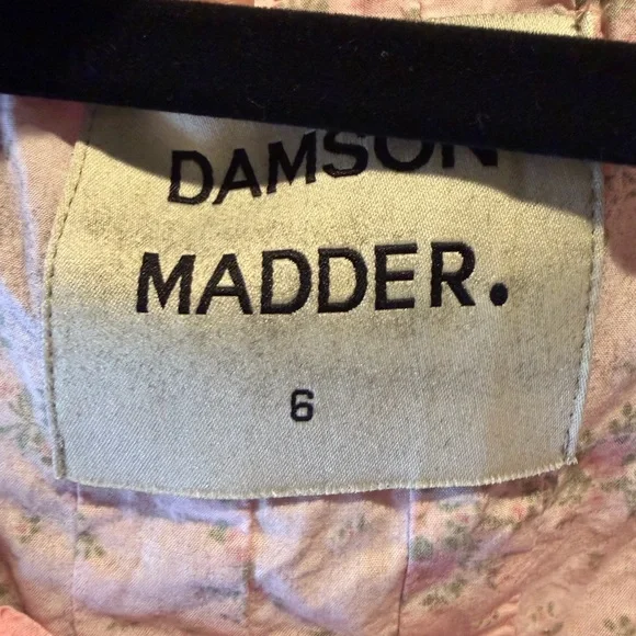 Damson Madder Women's Jemima Ruffle Mini Dress - Picture 2 of 7